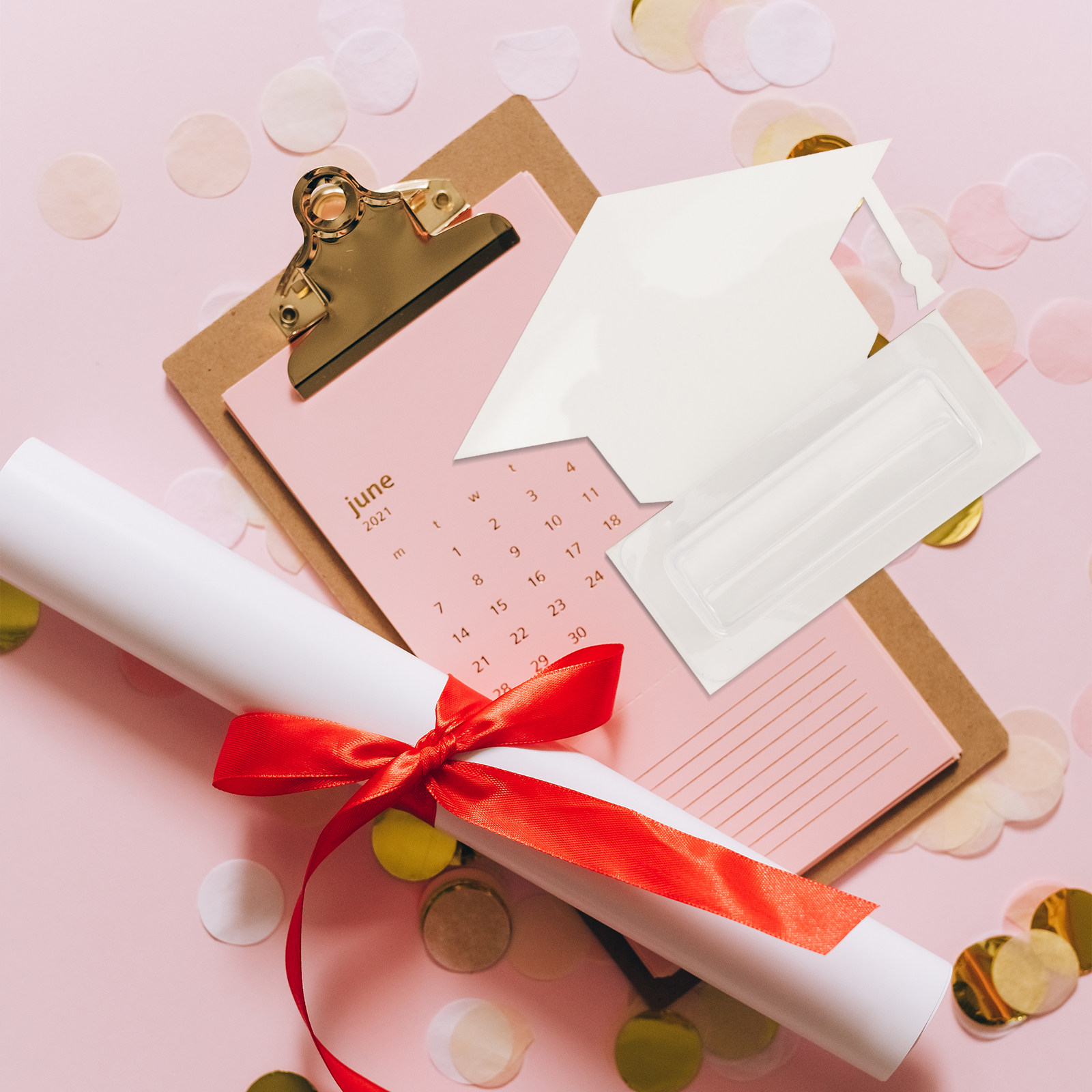 Hat Sublimation Blank - 2 pièces, cartes cadeaux vierges en