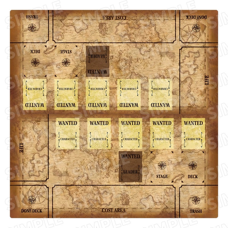 Door Mat Blank - Nouveau tapis de jeu de cartes